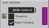 【1.20,1.19】自動クリックマシン Click Machine【マイクラMOD】 - まいぺーすマインクラフト